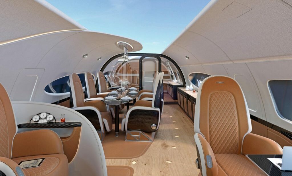 5 most luxurious private jets