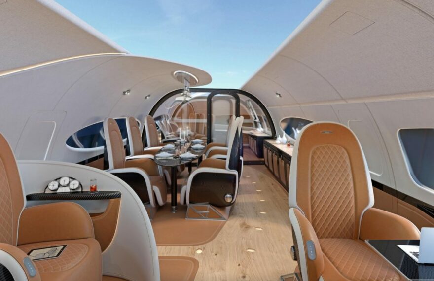5 most luxurious private jets