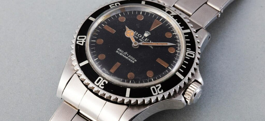 Rolex watch in "Live and Let Die" by James Bond (1973)